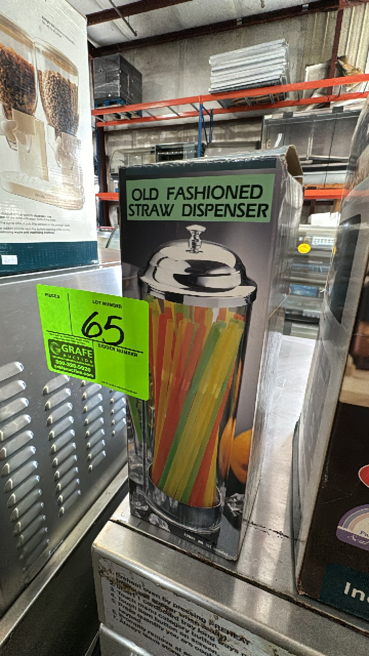 Old Fashioned Straw Dispenser